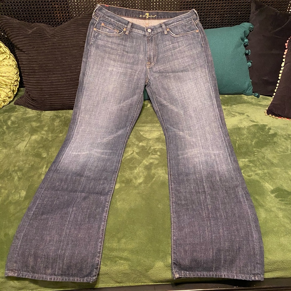 7 for all mankind unworn bootcut jeans